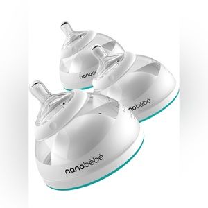 ♥️SOLD♥️NIB Nanobebe breastmilk bottle 3PK-Green